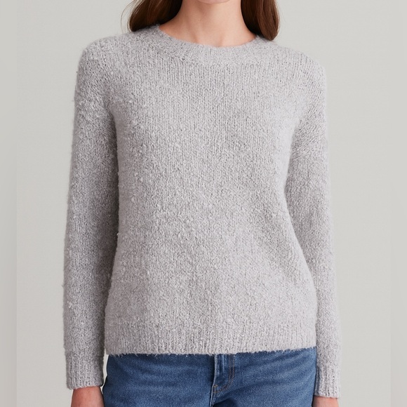 Anthropologie Philosophy by Republic Clothing Bouclé Fuzzy Sweater Size M cozy - Picture 1 of 6